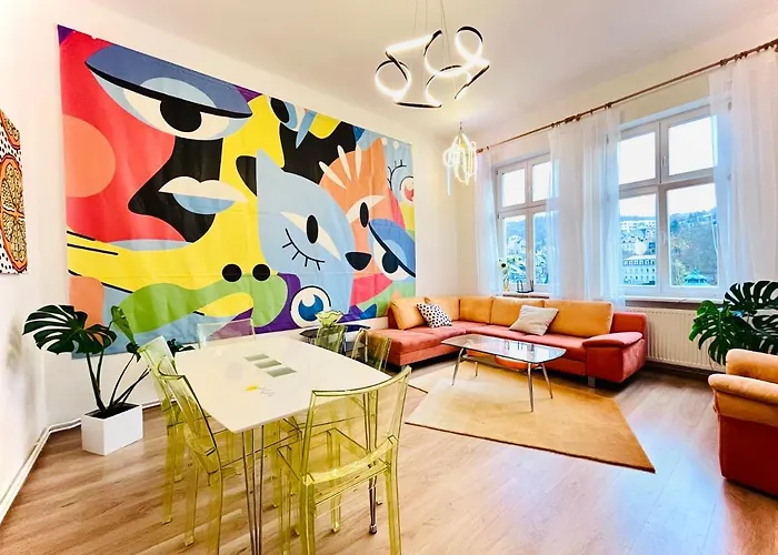 Appartement Sunny - In Zone With Private Garage Karlovy Vary